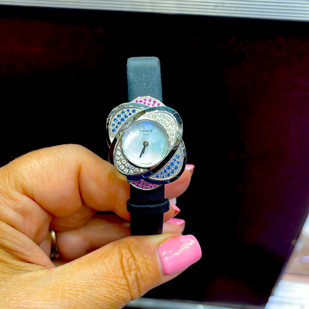 TISSOT T TREND PRECIOUS FLOWER tri color